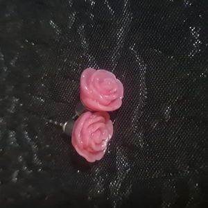 GLASS ROSE Earrings